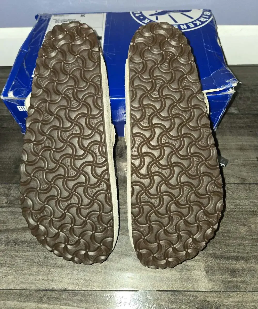 New Birkenstock Boston taupe size 43 soft footbed